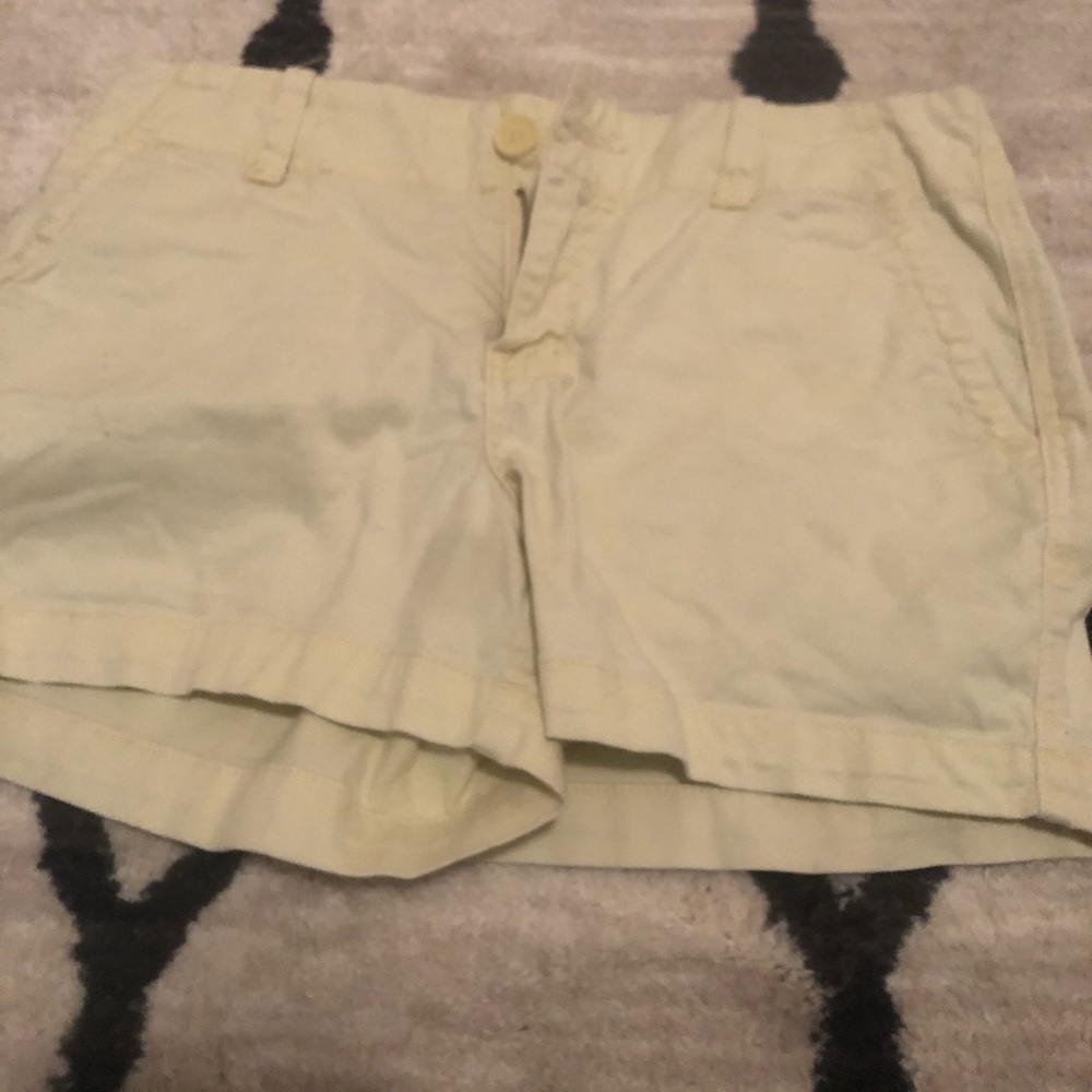 Yellow Maurices  7/8 shorts